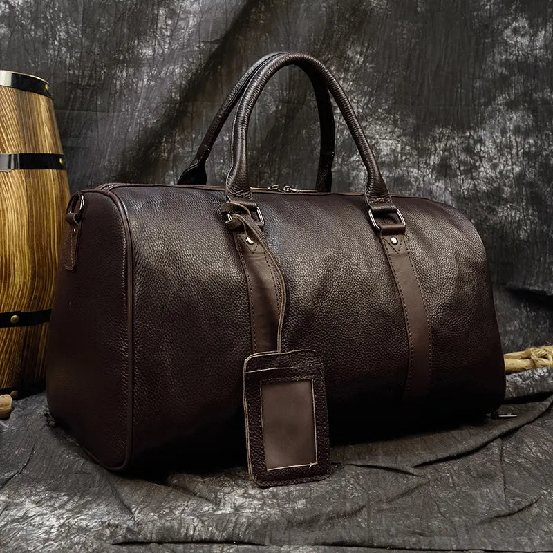 Voyager Luxe Leather Duffle