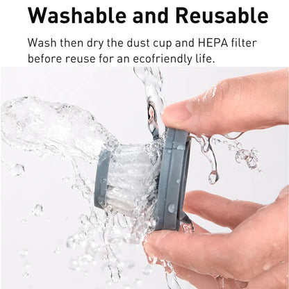 4000Pa Car Vacuum Cleaner 2-in-1 Suction Nozzle A1 Wireless Vacuum for Automotive Home PC Cleaning Mini Portable Handheld