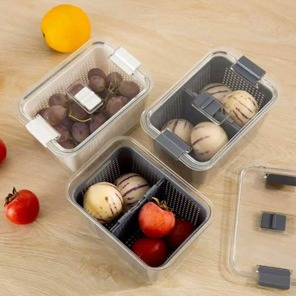 Drain Basket Refrigerator Preservation Storage Box