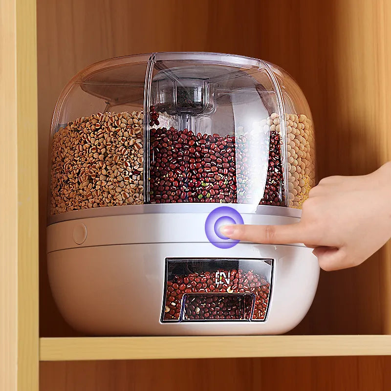 360 Degree Rotating Rice and Grain Dispenser