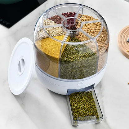 360 Degree Rotating Rice and Grain Dispenser