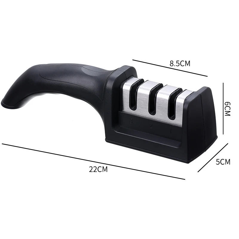 Multi-function 3 Stages Handheld Knife Sharpener