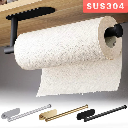 Stainless Steel Adhesive Toilet Roll Paper