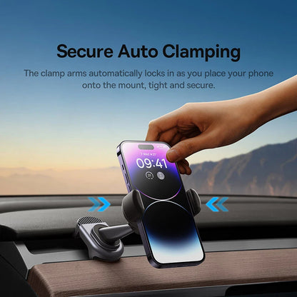 Solar Electric Car Phone Holder Stand 360 Degree Rotation Tele Phone Support Mount for Tesla Model Y 3