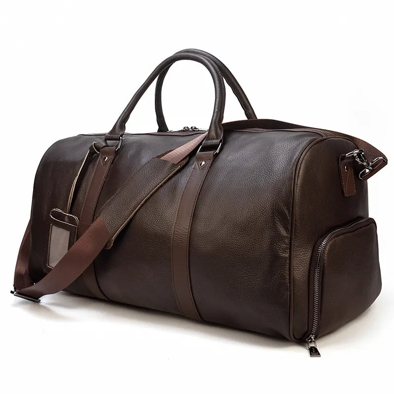 Voyager Luxe Leather Duffle