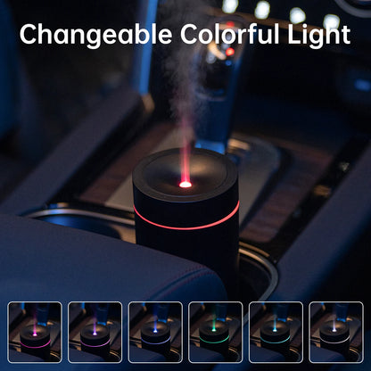 Car Diffuser Wireless Humidifier Auto Air Purifier Aroma Air Freshener with LED Light For Car Aroma Aromatherapy Diffuser