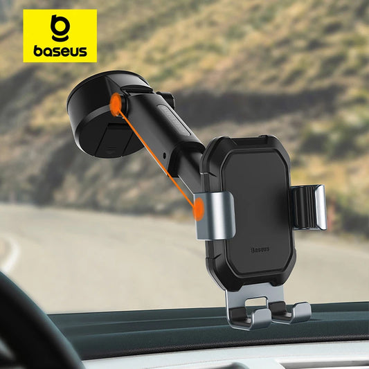 Gravity Car Phone Holder Adjustable Auto Support With Suction Base for iPhone Xiaomi Mobile phone Car Phone Mount Stand