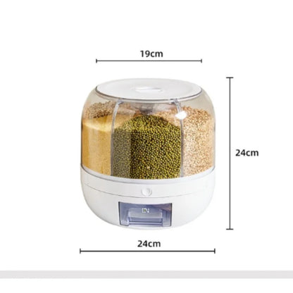 360 Degree Rotating Rice and Grain Dispenser