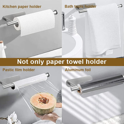 Stainless Steel Adhesive Toilet Roll Paper