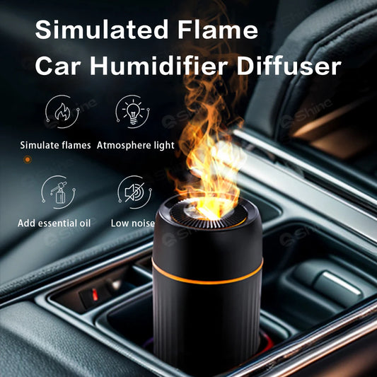 Colorful 100ML Car Diffuser Essential Oils Mini Diffuser Mist Sprayer Car Aroma Diffuser Air Humidifier Diffuser for Car Office